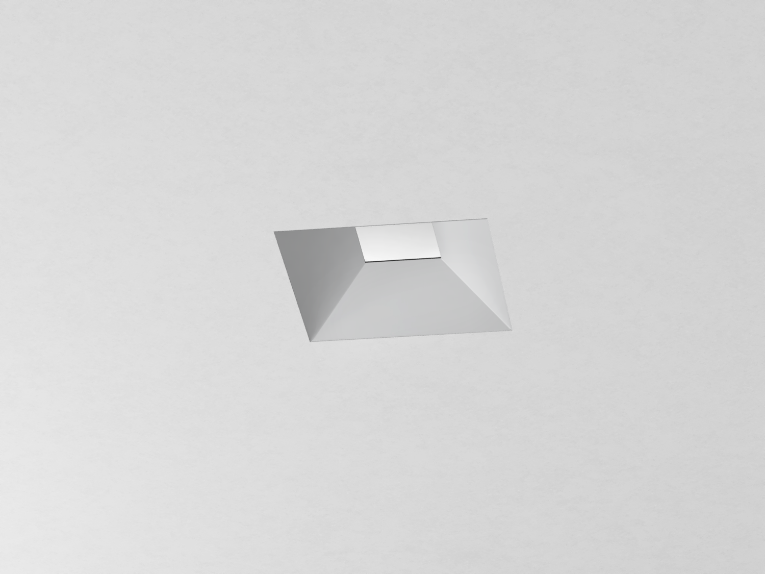 1-inch square trimless